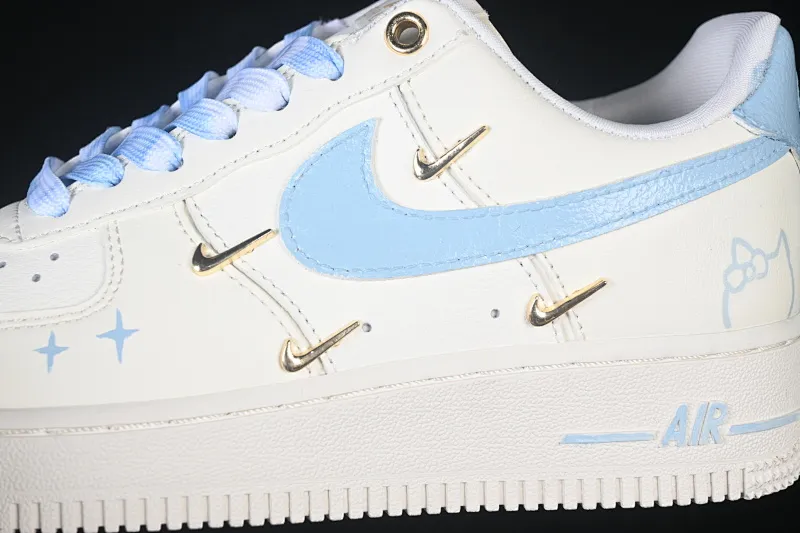 All categories Nk Air Force 1 Air Force series Nk Air Force 1 Low Air Force low-top Nike Air Force 1'07 Low "Ocean Blue" Hand-painted graffiti Blue Ocean Air Force 1 low-top casual sneakers FV3654-311
